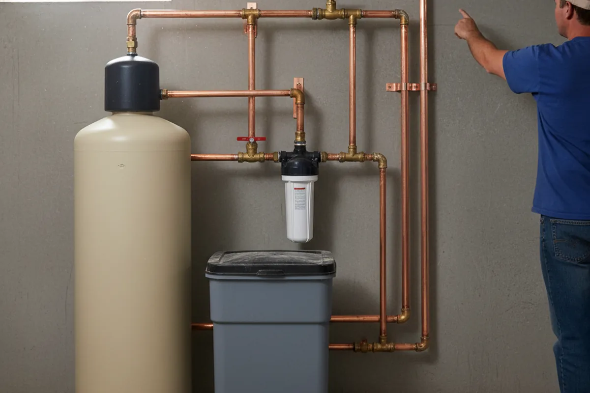 Whole-house water treatment system installed in Mount Airy